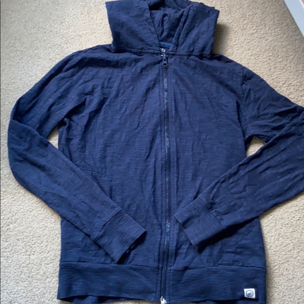 Navy sweatshirt- comfy casual